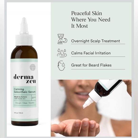 Dermazen Calming Seborrheic Serum, Dermatologist Recommended Topical Serum - Picture 3 of 9